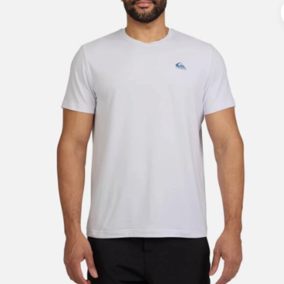 NEW Quiksilver Men's M White Active T-Shirt  Innovate The Future Slogan - Picture 1 of 9